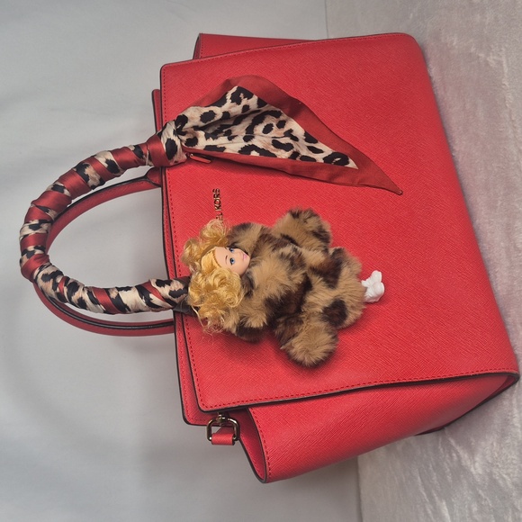 Michael Michael Kors Red Satchel - Picture 10 of 16